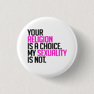 Ihre Religion ist eine Wahl Button