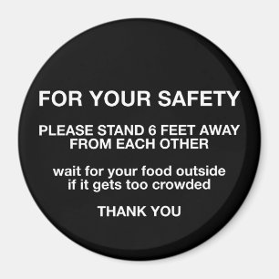 Ihre Sicherheit Magnet