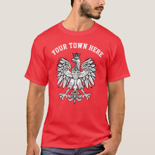 Ihre Stadt hier polieren Stolz-T - Shirt