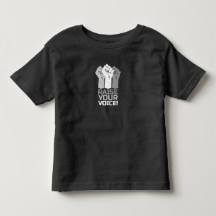 Ihre Stimme erheben 3 Kleinkind T-shirt