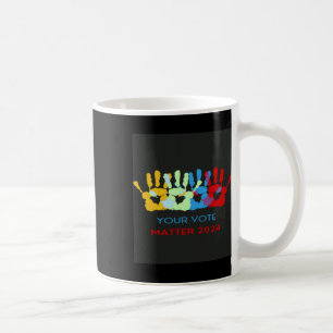 Ihre Stimme ist aufkleber Kaffeetasse