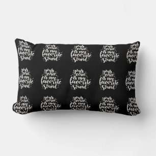 ***IHRE STIMME IST MEIN BELIEBTER SOUND*** PILLOW LENDENKISSEN
