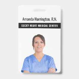 IHRE TEXT- UND FOTO-Abzeichen Ausweis