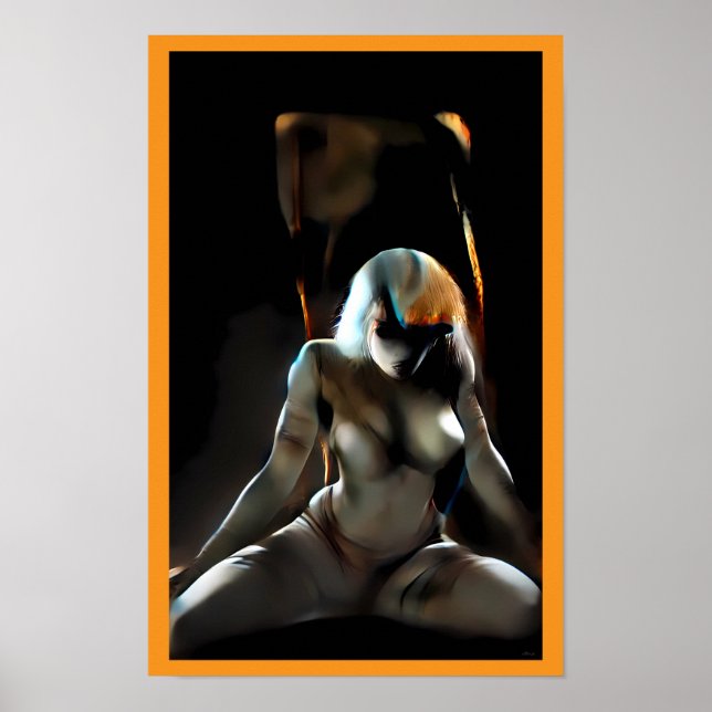 Ihre Tigerstreifen Poster (Vorne)