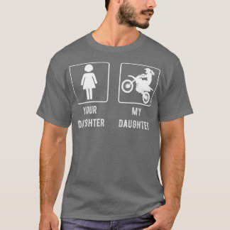 Ihre Tochter Meine Tochter Mama oder Vater T-Shirt