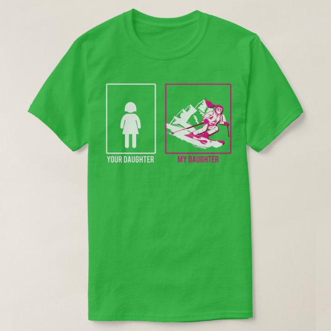 Ihre Tochter T-Shirt (Design vorne)