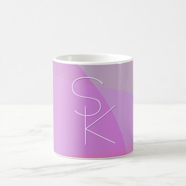 Ihre Überschneidungsinitiativen | Moderne rosa Geo Verwandlungstasse (Mittel)