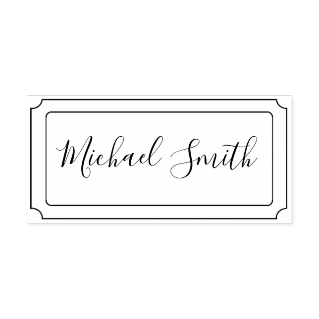 Ihre Unterschrift Permastempel (Design)