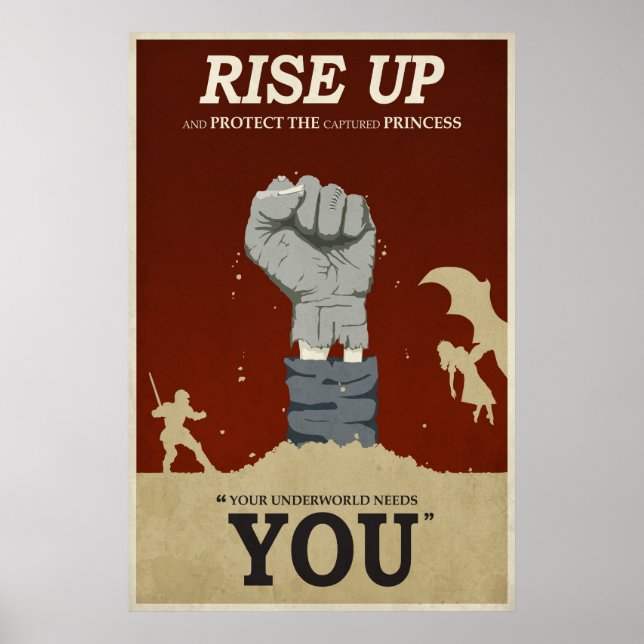 Ihre Unterwelt braucht Sie Poster (Vorne)