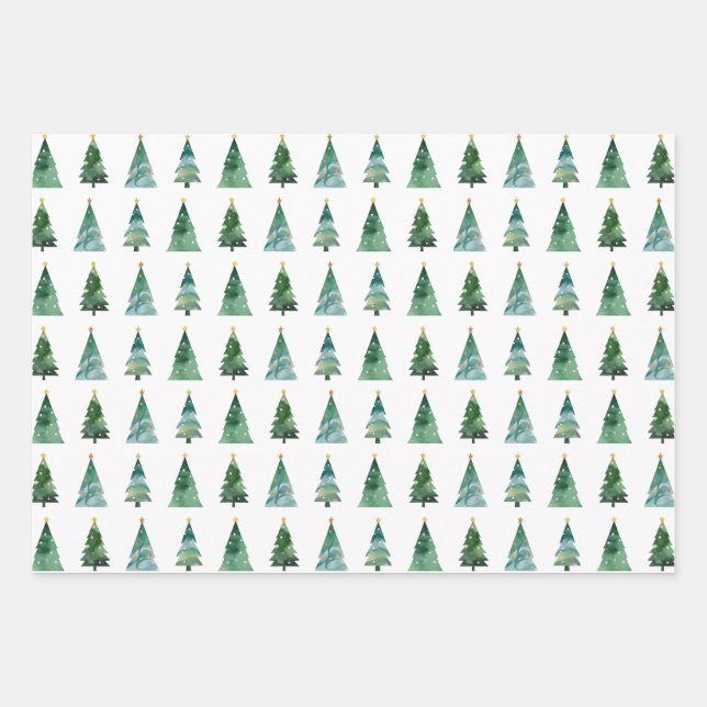 Ihre Urlaubsgeschenke mit unseren Weihnachten und  Geschenkpapier Set (Vorderseite)