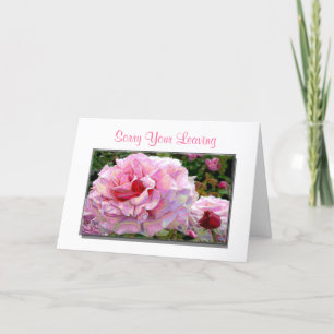 Ihre Verlass- und Viel Glück-Grußkarten werden lei Karte