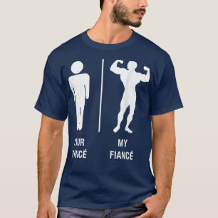 Ihre Verlobte Meine Verlobte Funny Bodybuilder Gym T-Shirt