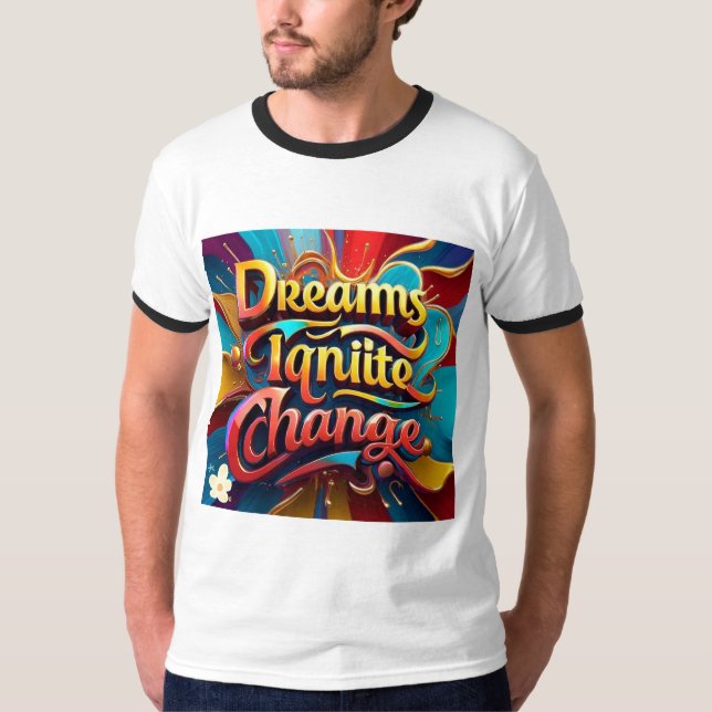 "Ihre Vision entfachen" T-Shirt (Vorderseite)