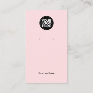 Ihre Visitenkarten-Light-Rosa-Erd-Display-Karte Visitenkarte