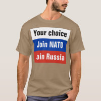 Ihre Wahl, schließen sich NATO an oder verbinden