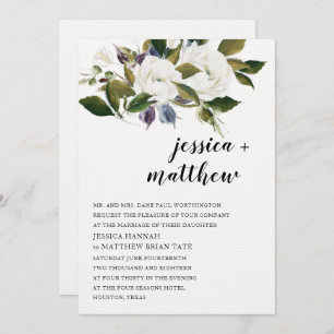 Ihre wahre Hochzeitseinladung Einladung