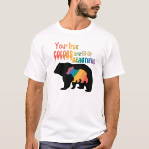 Ihre wahren Farben sind wunderschön - Silhouette B T-Shirt