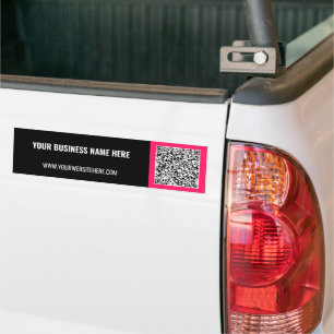 Ihre Werbe-QR-Code-Aufkleber für Unternehmen Autoaufkleber