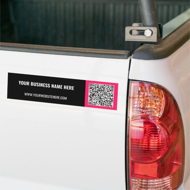 Ihre Werbe-QR-Code-Aufkleber für Unternehmen Autoaufkleber (Auf Lkw)