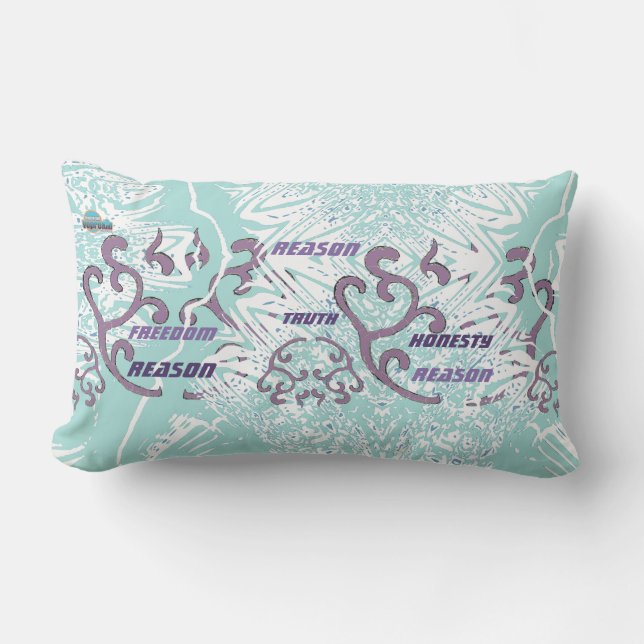 Ihre Werte Elegant und modern Lendenkissen (Vorderseite)