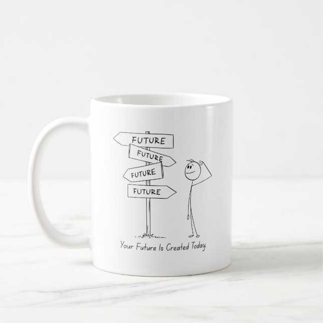 Ihre Zukunft beginnt heute Tasse (Links)