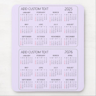 Ihren eigenen benutzerdefinierten Text 2025-2026 K Mousepad