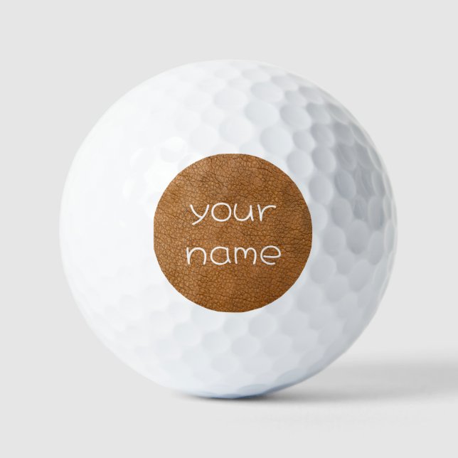 Ihren Namen Golfball (Vorderseite)