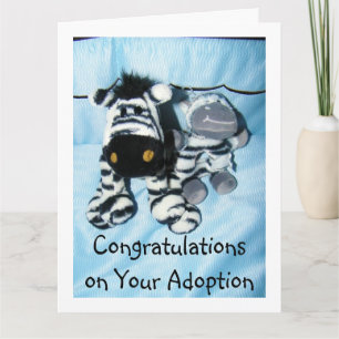 IHRER **ADOPTION** Gedenken Karte