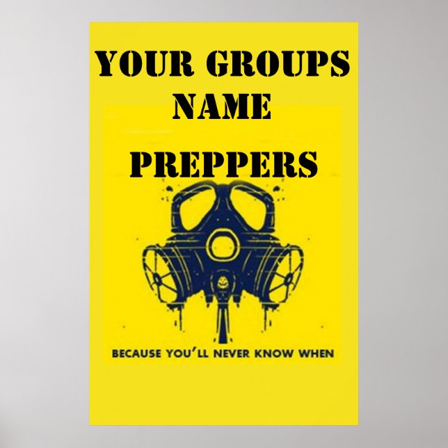IHRER GRUPPENNAME POSTER (Vorne)