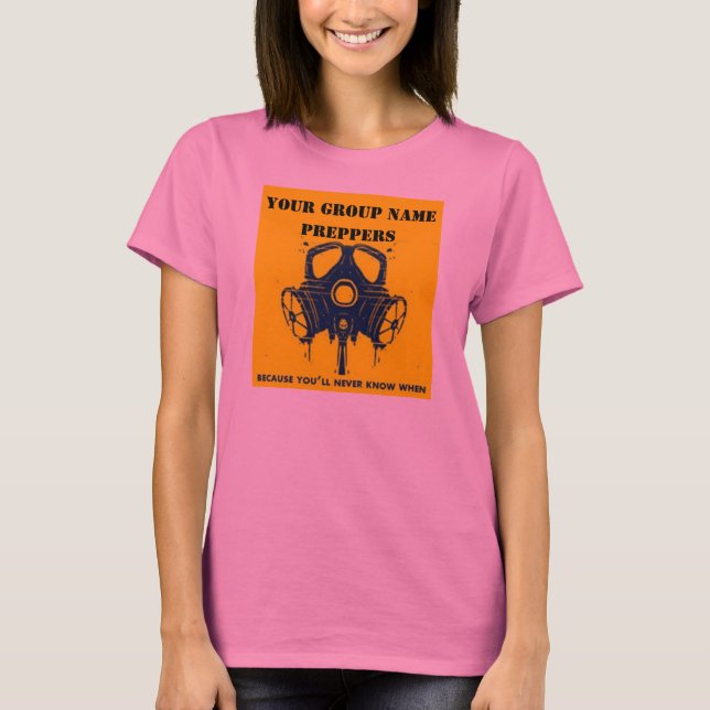 IHRER GRUPPENNAME T-Shirt (Vorderseite)
