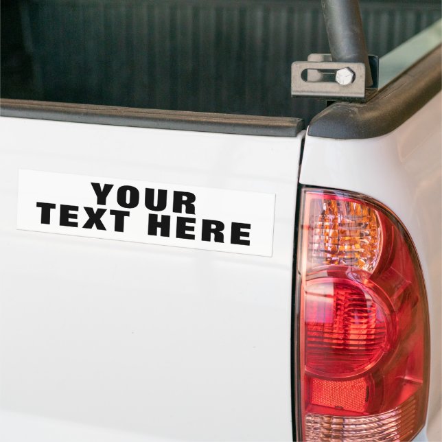 IHRER TEXT HIER KENNEN SIE PERSONALISIEREN AUTOAUFKLEBER (Auf Lkw)