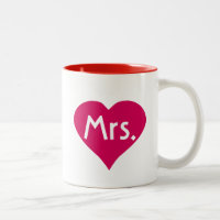 Ihrs Frau Mug im roten Herzen - Herr und Frau