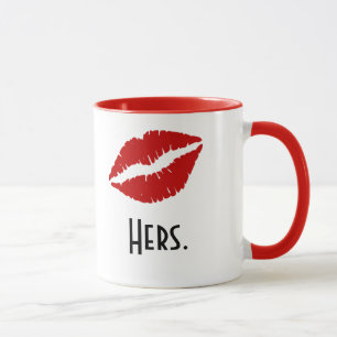"Ihrs" Kuss-Tasse Tasse
