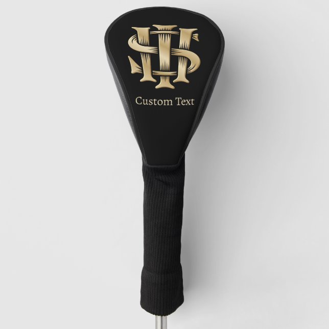 IHS Christogram Golf Headcover (Vorderseite)
