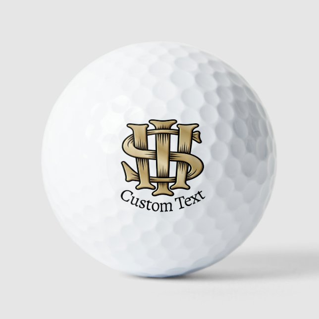 IHS Christogramm Golfball (Vorderseite)