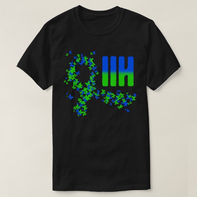 IIH Pseudotumor Cerebri Idiopathischer Intrakrania T-Shirt (Design vorne)