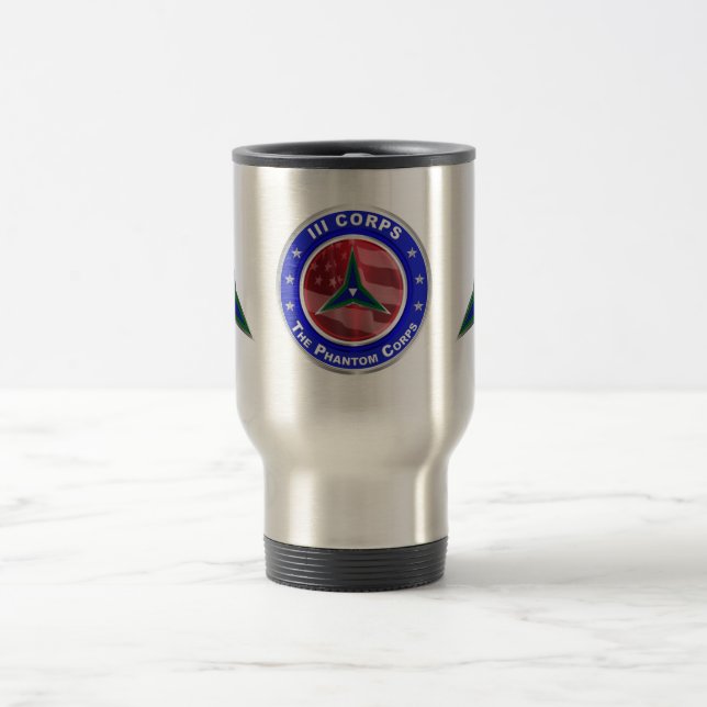 III Corps Phantom Corps Reisebecher (Mittel)
