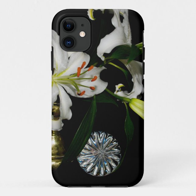Iirsh Design - Sammlung von Messing und Blume Case-Mate iPhone Hülle (Rückseite)
