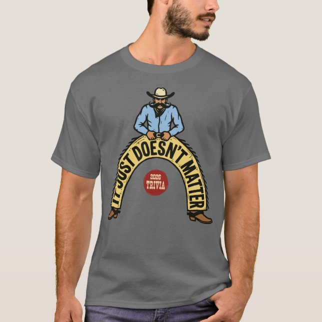IJDM - Guter alter Cowboy-Schnurrbart T-Shirt (Vorderseite)