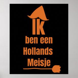 Ik ben een Hollands Meisje - Ich bin ein niederlän Poster
