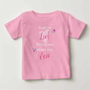 Ik ben zo Lif. Zwangerschap Baby T-shirt