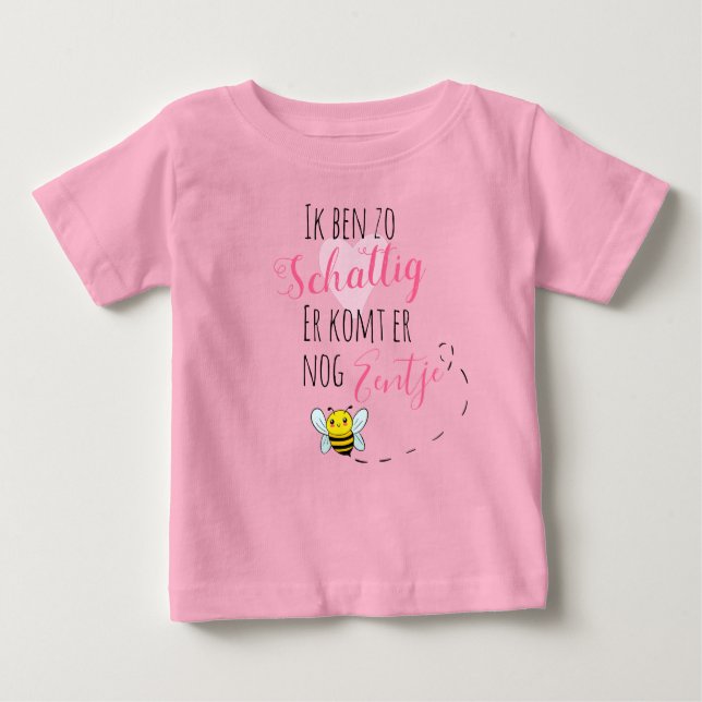 Ik ben zo schattig. Zwangerschap Baby T-shirt (Vorderseite)