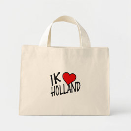 Ik Heart Holland bk ttcnt Mini Stoffbeutel