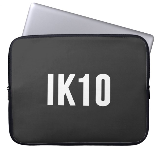 IK, Impact Protection, IK Rating, IK10 Laptopschutzhülle (Vorderseite)