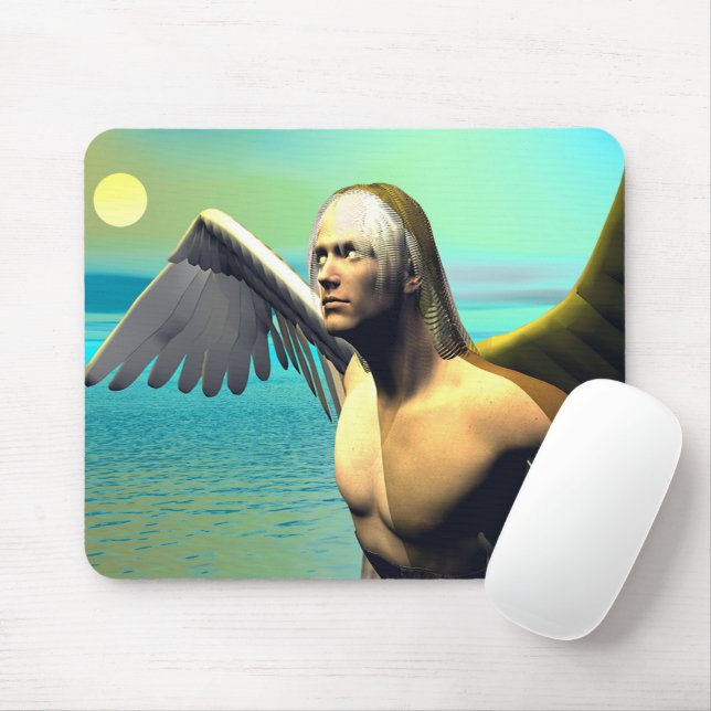 Ikarus-Mauspad Mousepad (Mit Mouse)