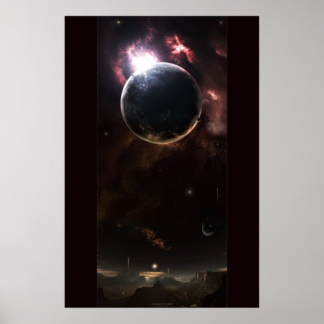 Ikarus-Wunsch Poster (Vorne)