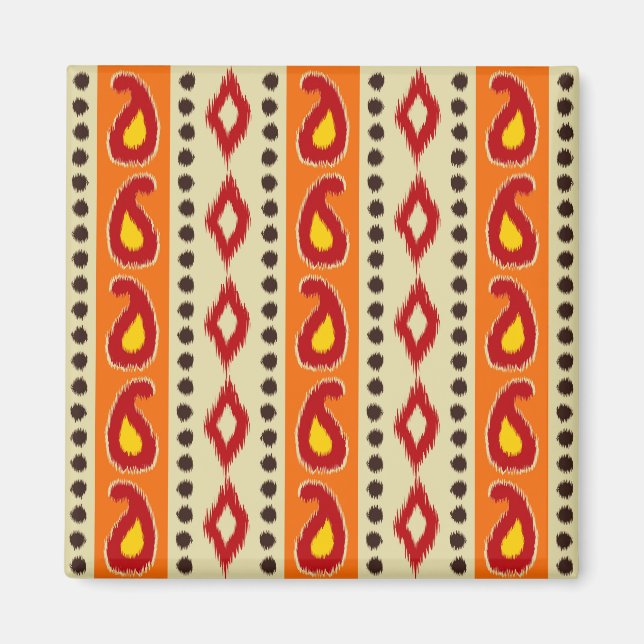 Ikat Design #4 @ Emporio Moffa Magnet (Vorne)