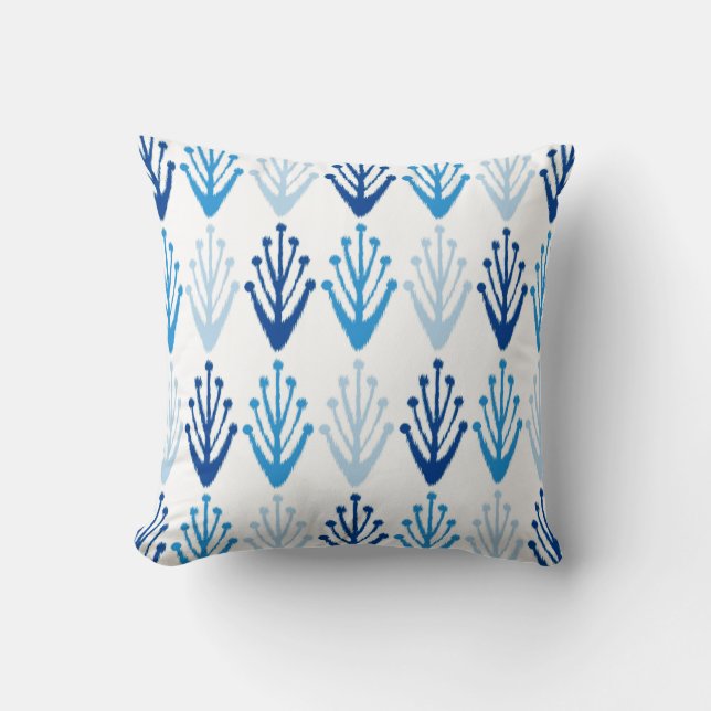 Ikat Entwurf #11 @ Emporio Moffa Kissen (Vorderseite)