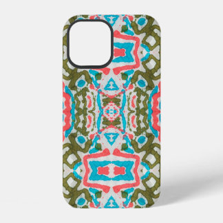 Ikat Ethnisches Abstraktes Muster. Shaman Pattern. iPhone 12 Hülle