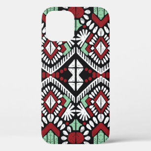 Ikat geometrische Folklore-Ornament. Ethische Stä Case-Mate iPhone Hülle